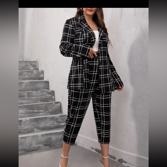 SHEIN Pants - 🎉🎉HP🎉🎉Shein 2 Piece Suit New